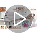 Portable Hair Tie Organizer - Stackable Wall-Mounted Storage