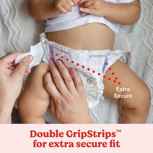 Huggies Little Movers Size 5 Diapers - 132 Count for Babies 27+ lbs | Soft & Comfortable Fit