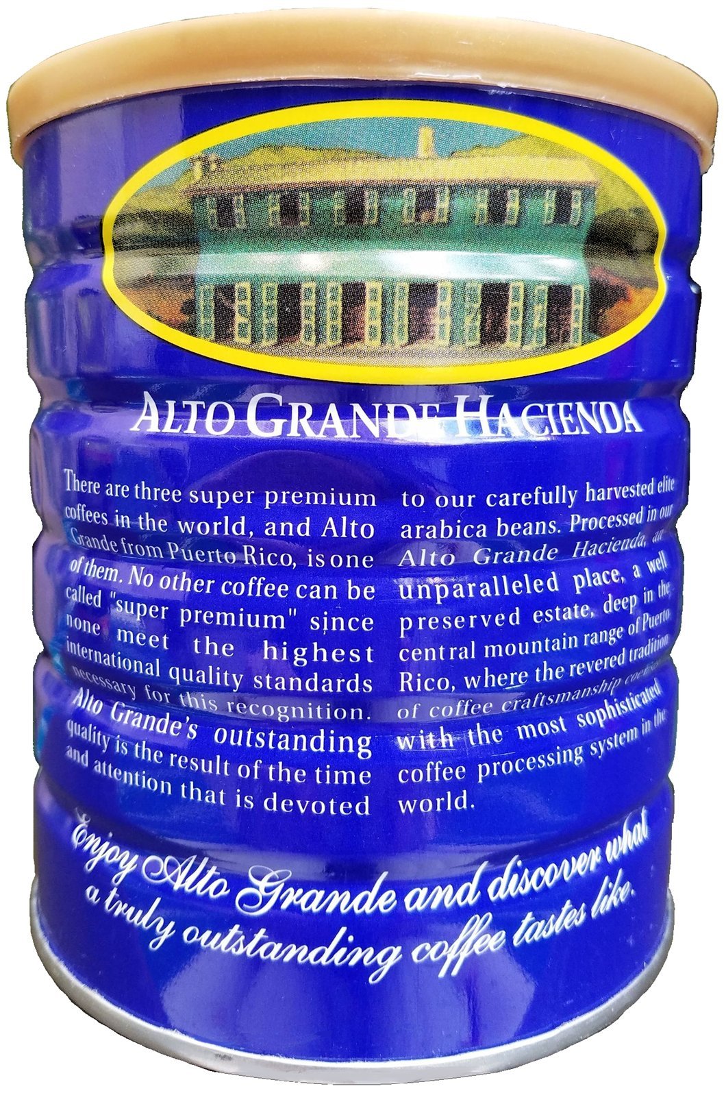 Alto Grande Super Premium Coffee Ground 8.8 Ounces - 4 cans