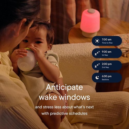 Hatch Baby Sound Machine - Night Light & Sleep Support | Wi-Fi Enabled, Routine Builder, Greige