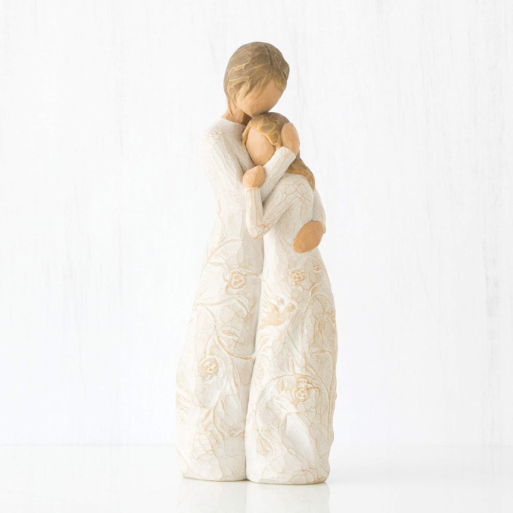 Willow Tree Sculpted Figure - Close To Me | Expresses Loving Relationships Between Mother, Daughter & Friends