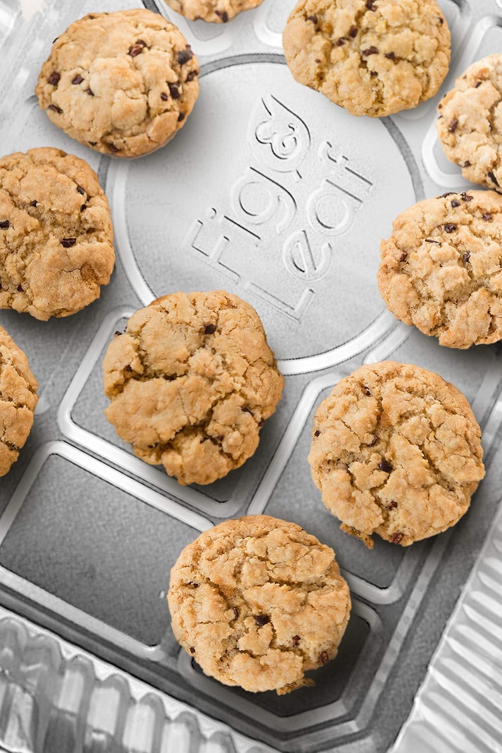 Skiennix Disposable Aluminum Foil Baking Sheets - Heavy Duty Nonstick 1/4 Size Cookie Trays | 12.8” x 8.9” (25 Pack)