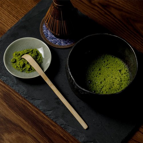 Asayu Japan Matcha Powder - Ceremonial Grade Green Tea from Shizuoka, 100g Pouch