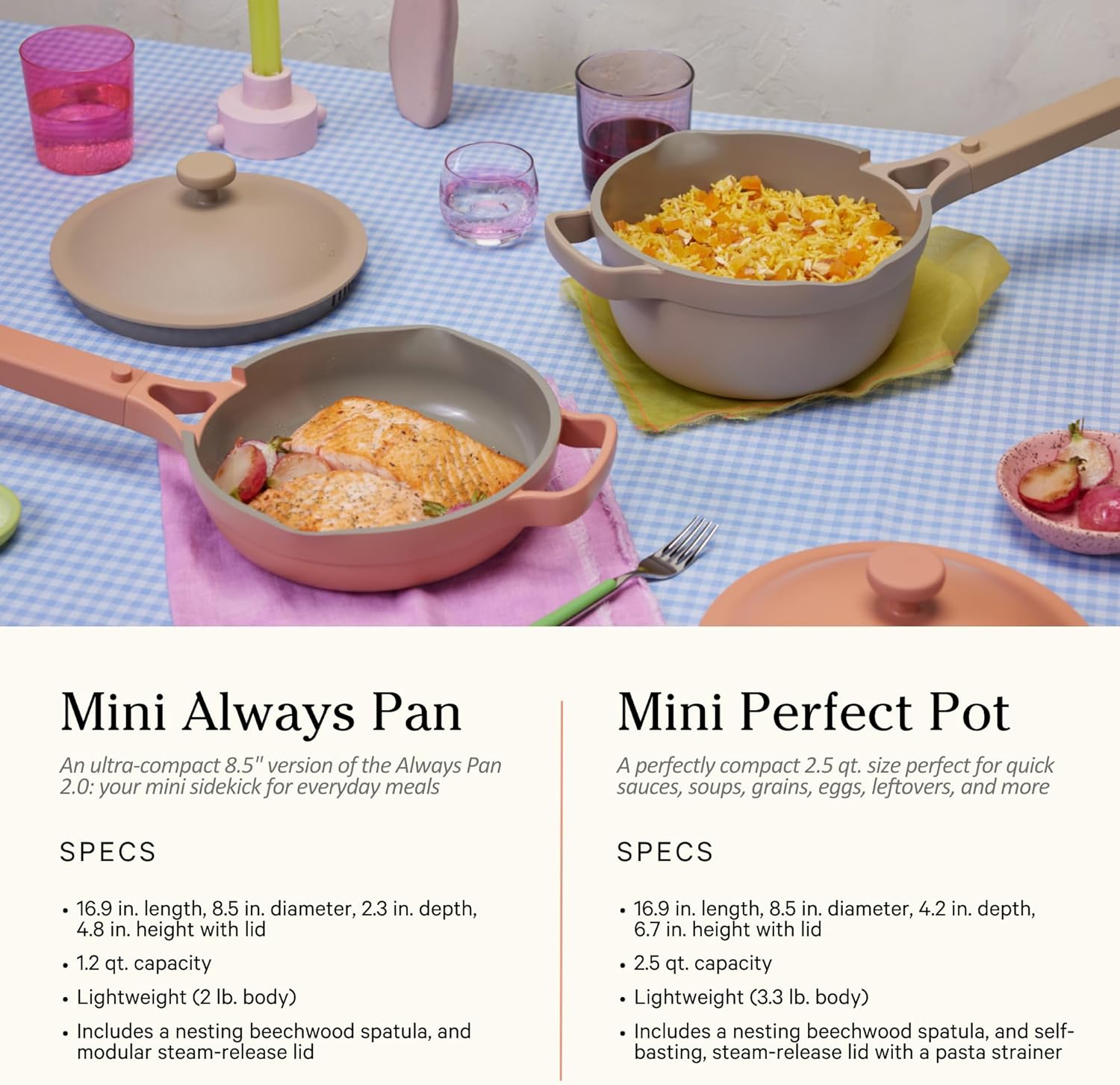 Our Place Ultimate Cookware Set - 18-Piece Multifunctional Nonstick Set | Toxin-Free | Blue Salt
