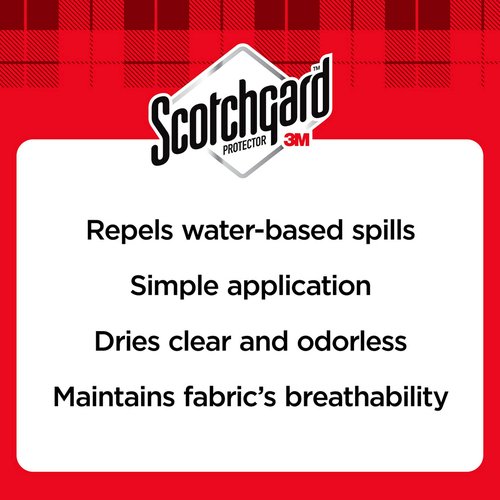 Scotchgard Fabric Water Shield, 13.5 Ounces, Repels Water, Ideal for Couches, Pillows, Furniture, Shoes and More, Long Lasting Protection