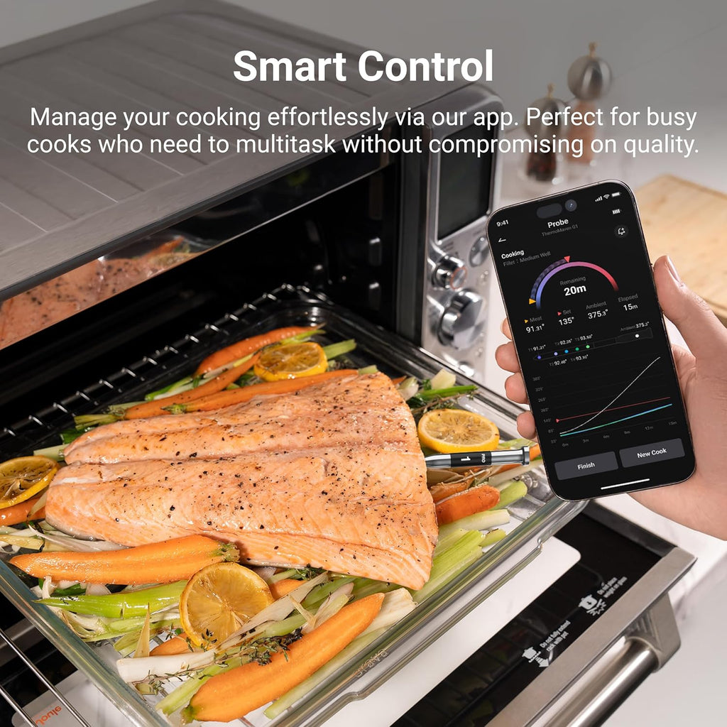 ThermoMaven Wireless Bluetooth Smart Meat Thermometer - NIST Certified Accuracy, 2 Probes for BBQ & Grill