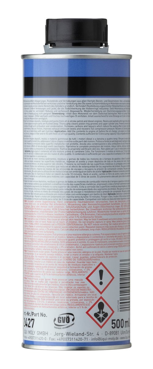 Liqui Moly motorspulung 500ML (2427) PRO LINE Engine Flush
