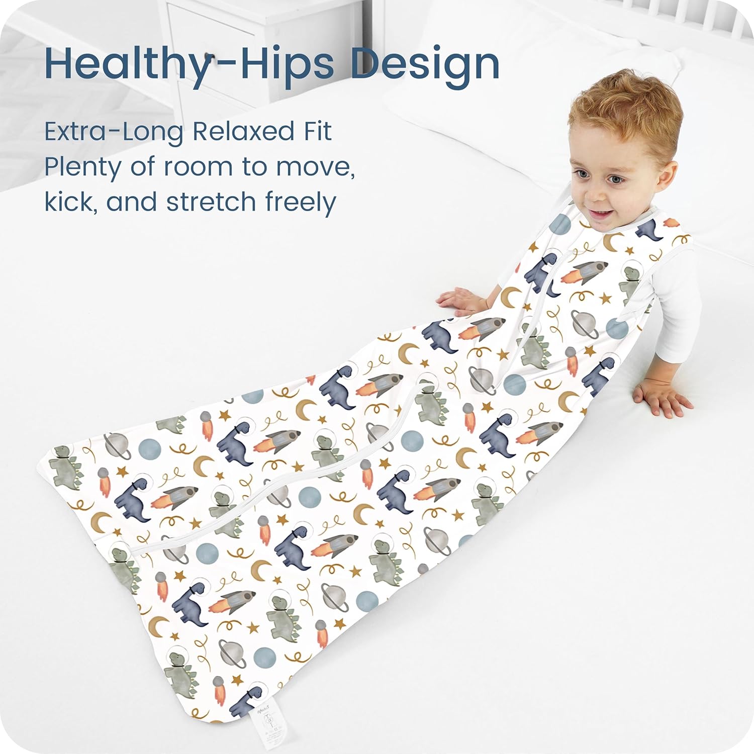 Regine Switzerland Toddler Sleep Sacks - 0.5 TOG Light Summer Wearable Blankets | Extra Long XL, 2 Pack