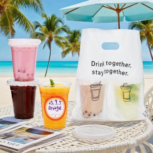 Brajttt 16 oz Clear Plastic Cups with Lids and Straws, 100 Pack Disposable Iced Coffee Cups with Lids, Sturdy & Food Safe lemonade cups for Cold Drinks,Friend,Party, Kitchen Accessories