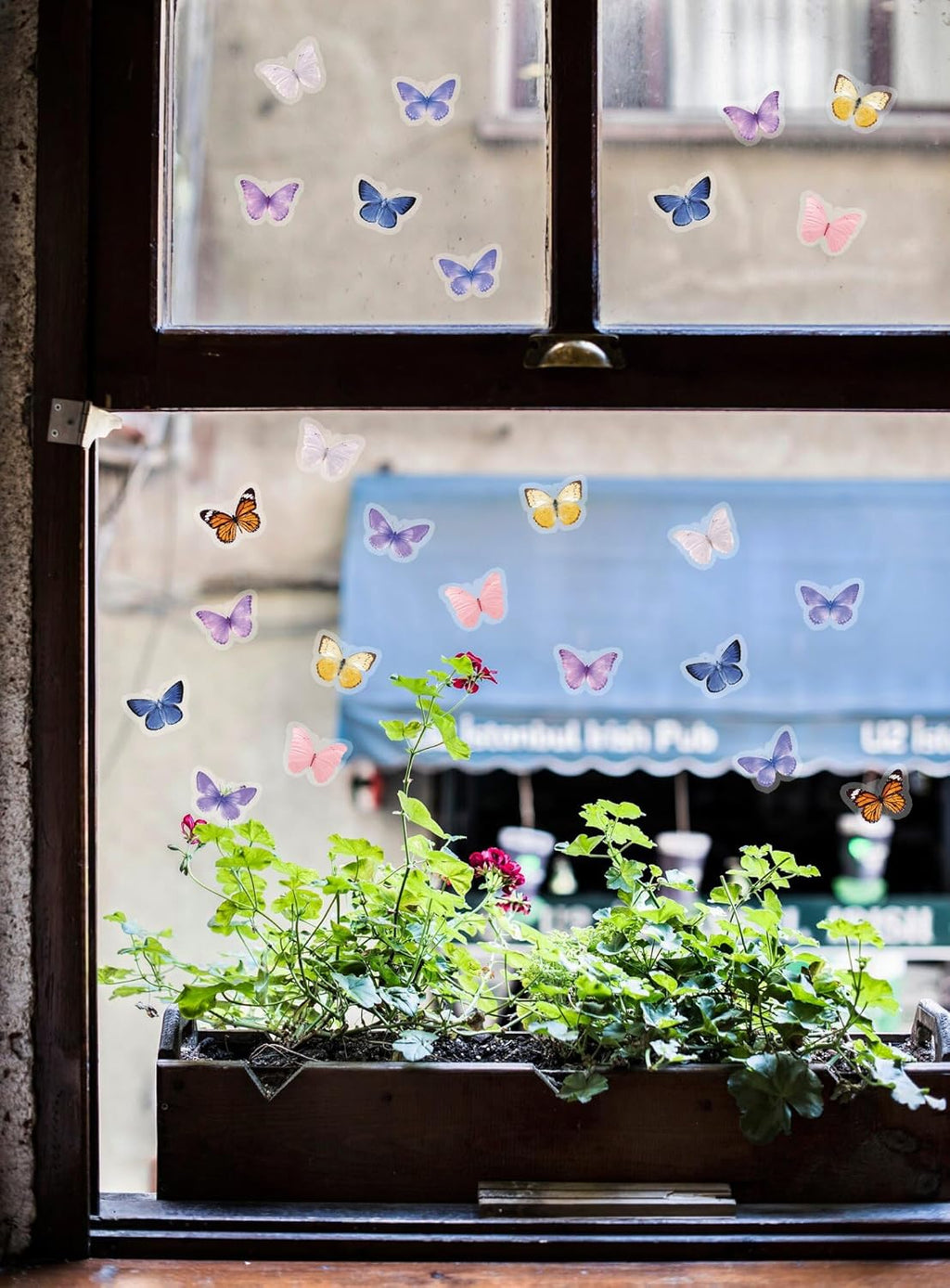 Skiennix Butterfly Decor Stickers - 120PCS Mini Butterfly Decorations for Birthday & Home Decor
