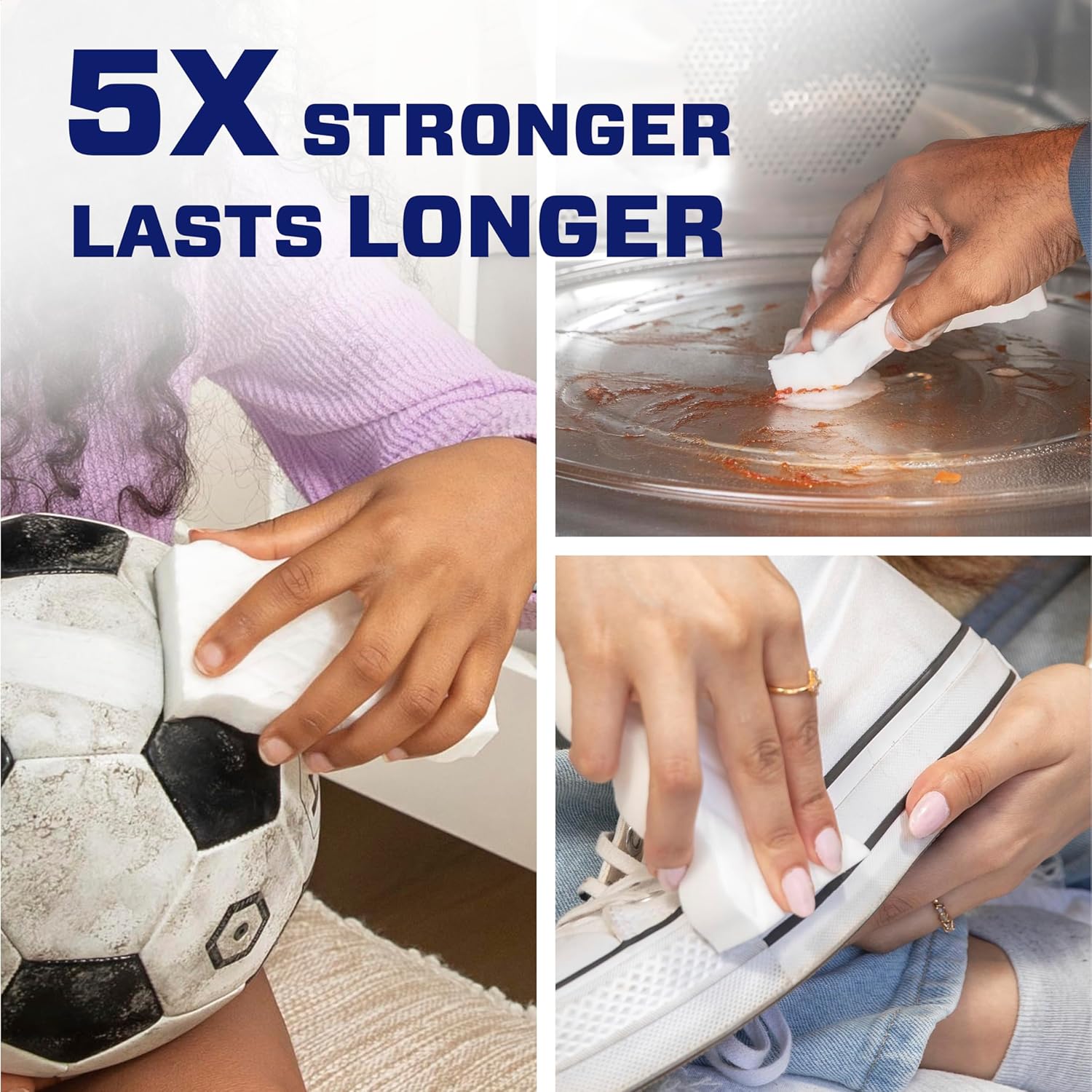 Mr. Clean Magic Eraser - Extra Durable Multi-Purpose Cleaner | 10 Count Pack of 4