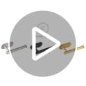 Kinbrace Self-Adhesive Toilet Paper Holder - Brushed Gold Stainless Steel