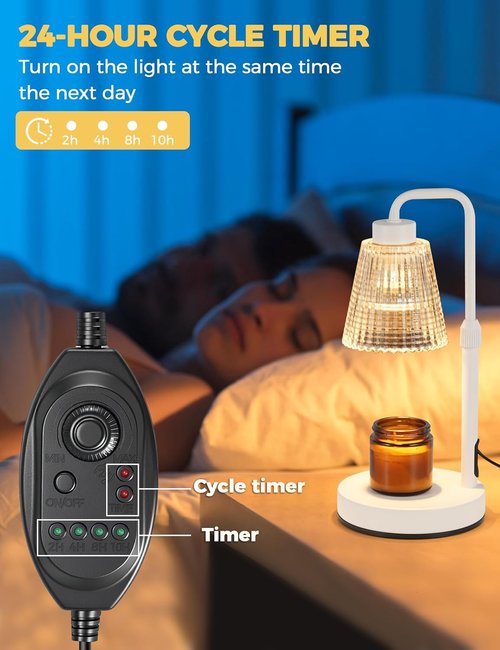 GODONLIF Candle Warmer Lamp - Dimmable with Timer | Perfect Birthday Gift for Women & Home Decor