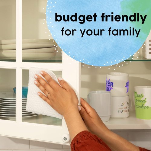 Bounty Paper Towels - Ultra Absorbent & Durable | 12 Pack for Everyday Cleaning