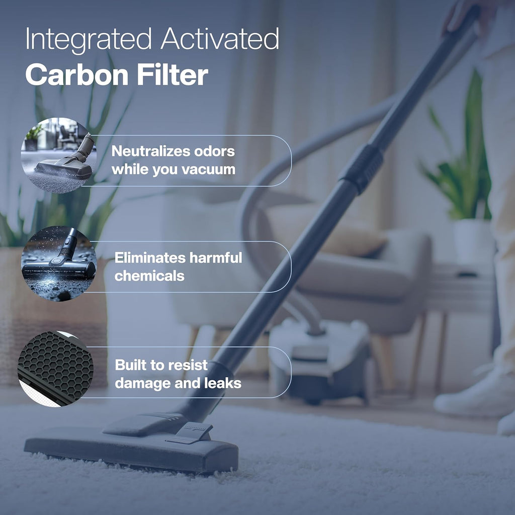 Miele Vacuum Cleaner Filters - 3x HEPA & 3x Motor Filters for Compact C1, C2, Complete C2 & C3 Models