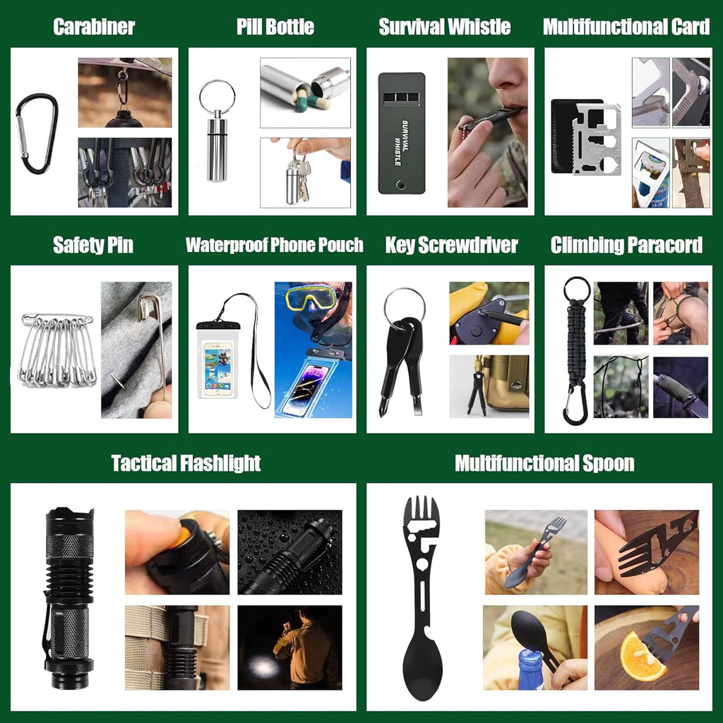 Survival Advent Calendar 2025 - 24 Days of Outdoor Gear & Gadgets for Men and Teen Boys