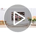 Kucoele 12 Count White Cupcake Boxes - 2 Pack with Inserts