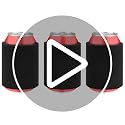 Desing Wish 12oz Slap Band Can Cooler Sleeve Cover 3 Pack Black