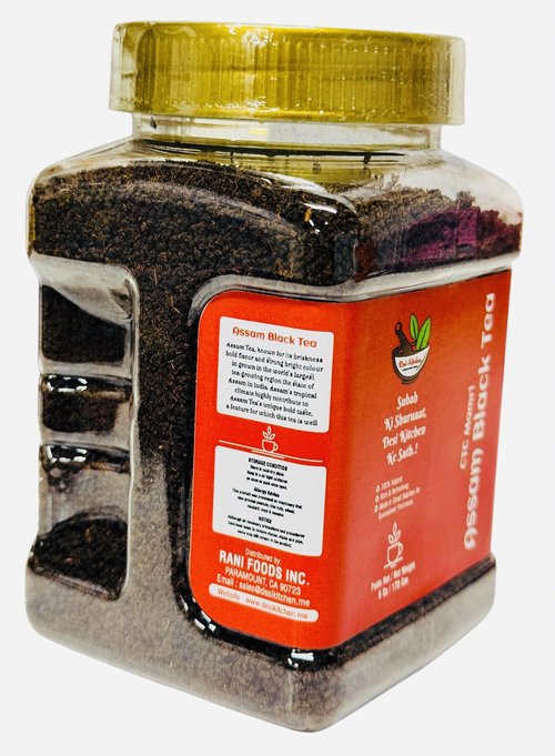 Desi Kitchen CTC Mamri Assam Black Tea ~ 6oz (170g) | Product of India | Rich & Refreshing