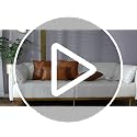 Faux Leather Throw Pillow Covers 18x18 Inch - Set of 2