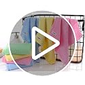 Bamboo Microfiber Cleaning Cloths, 8-Piece Multicolor Kitchen Rag Set