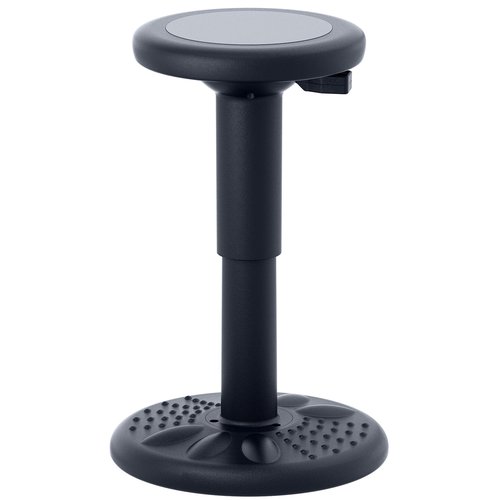 Studico ActiveChairs - Adjustable Wobble Stool - Flexible Seating for Kids, Improves Focus, Black