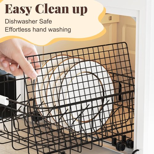 Cooling Racks - 2 PCS 10" x 15" Grid Wire Baking Rack | Dishwasher Safe for Cooking & Baking