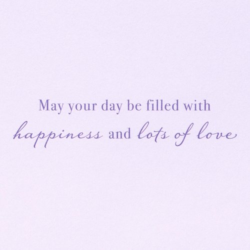 Papyrus Mothers Day Card (Happiness and Lots of Love)