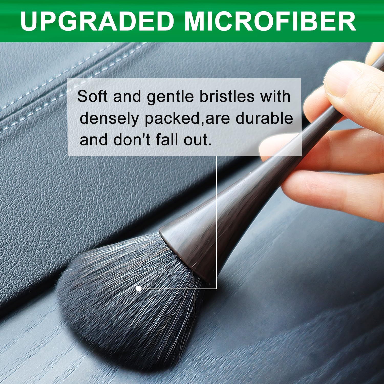 2 Pack Exquisite Dusting Brush Kit, Dust Brushes, Car Detailing Brush, Feather Duster Brush for Models, Craf, Collectibles,Computers, Digital Devices, Car Interior, Musical Instruments