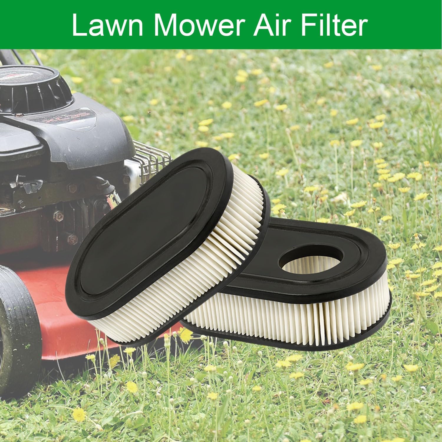 Troy-Bilt Lawn Mower Air Filter - 10 Pack Replacement for 500 Series Engines | Fits TB110, TB200, TB230