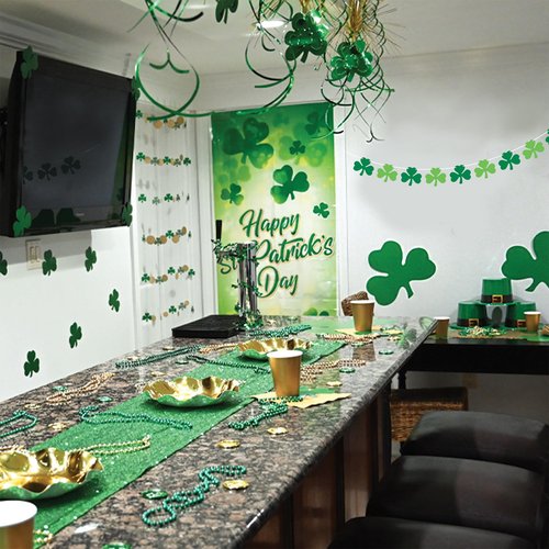 Happy St. Patrick's Day Door Cover Pack of 2
