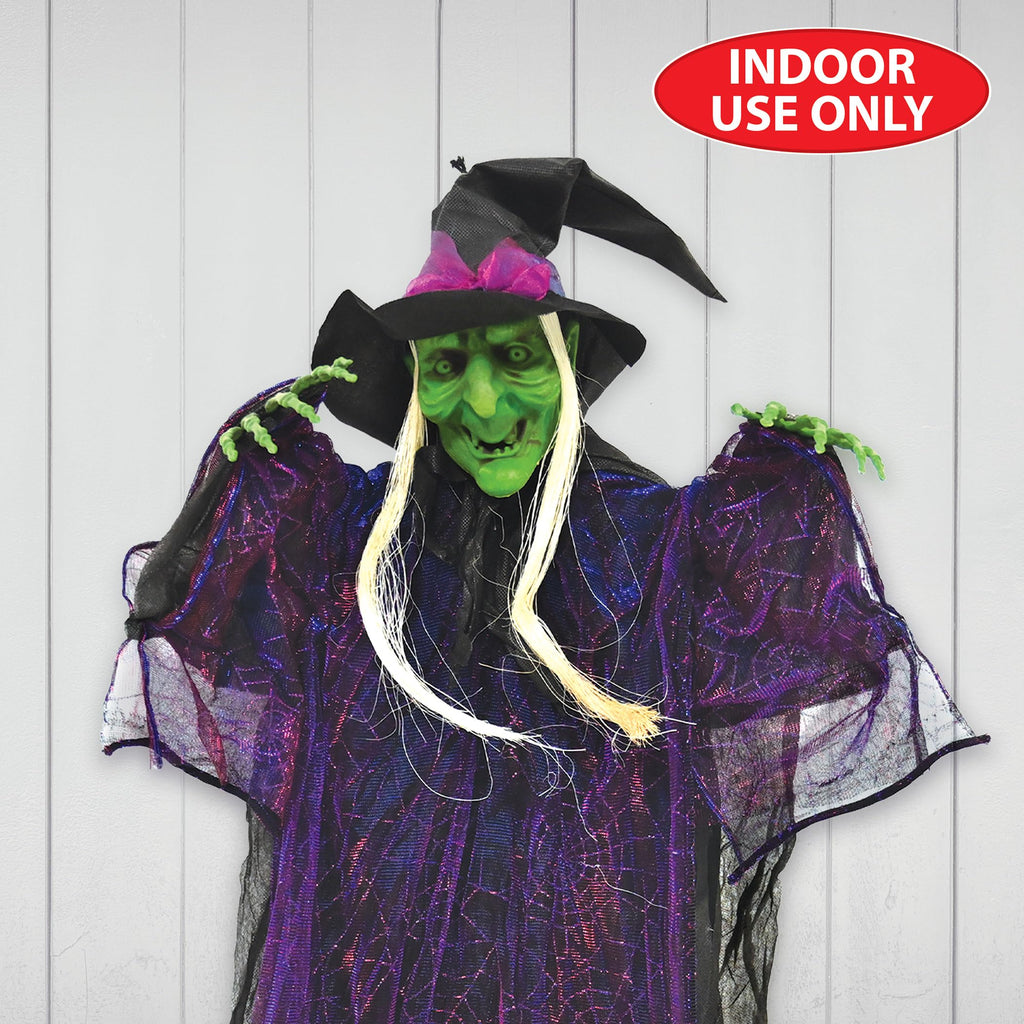 Novelty Witch Creepy Creature Spooky Halloween Hanging Decoration