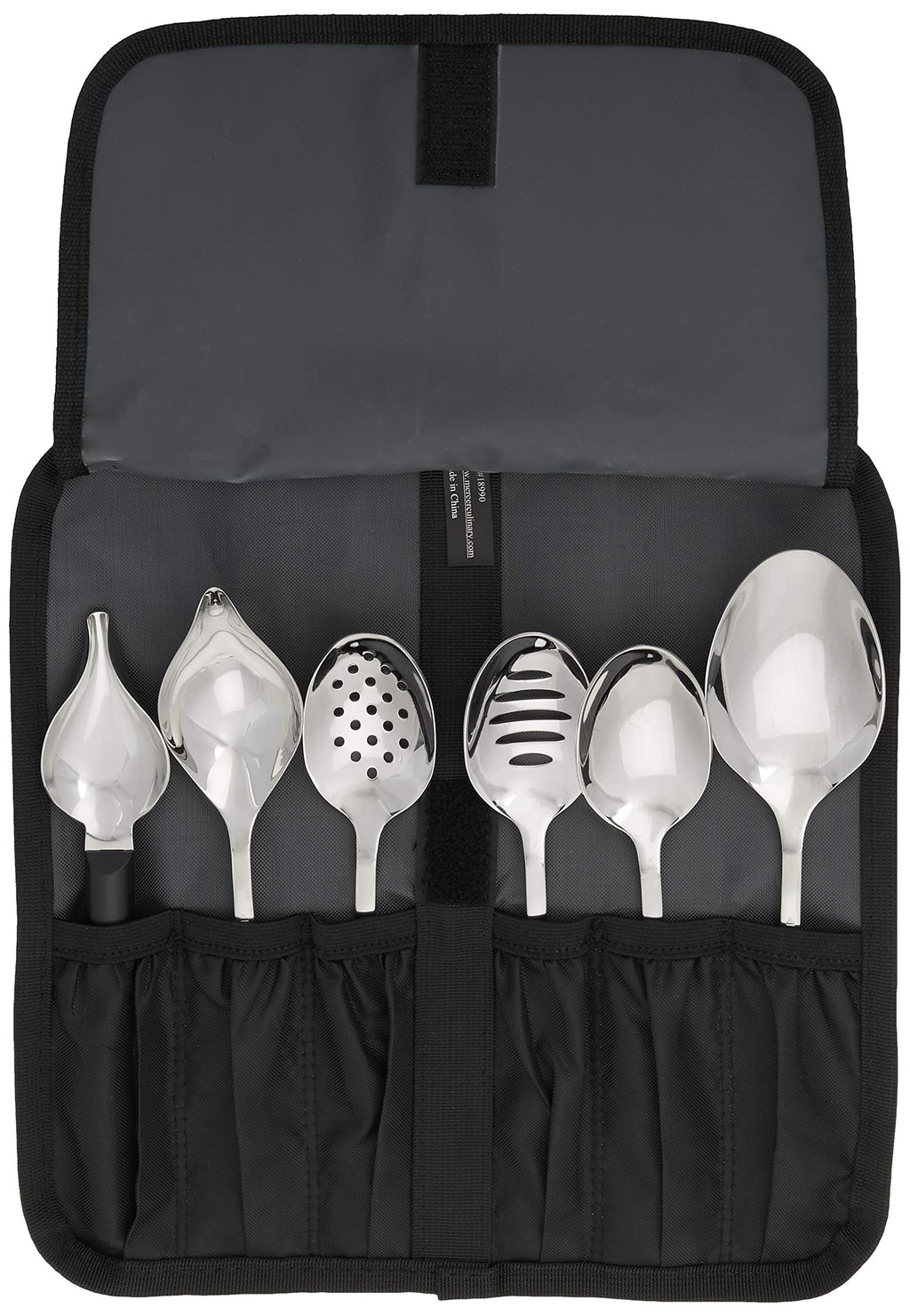 Mercer Culinary 7 Piece Plating Spoons II Set