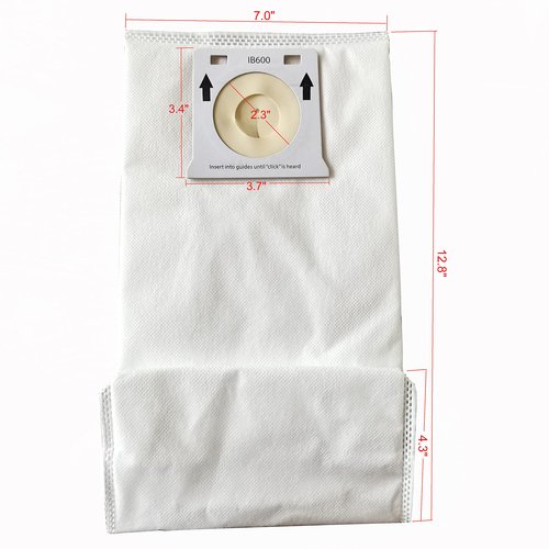 CF Clean Fairy 10pack IB600 Cloth Filter Bags Compatible with Kenmore Intuition Upright Vacuum Cleaners BU4018 BU4020 BU4022 BU4050
