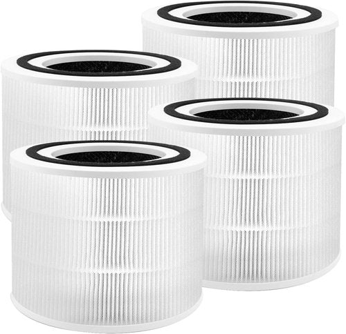 240 Replacement Filter - 3-in-1 HEPA 14 Air Cleaner Purifier Filters | 4 Pack
