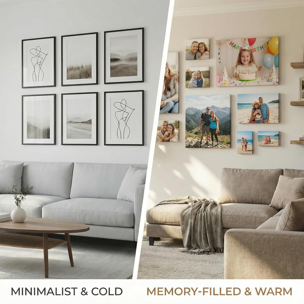 TWING Custom Canvas Prints - Personalized 8x10 Framed Wall Art for Home Decor & Gifts