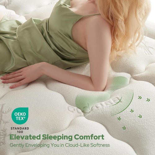 BEDLORE King Mattress Topper - Soft Bamboo Viscose Pillow Top for Back Pain Relief | Fits 6-18 Inch Mattresses