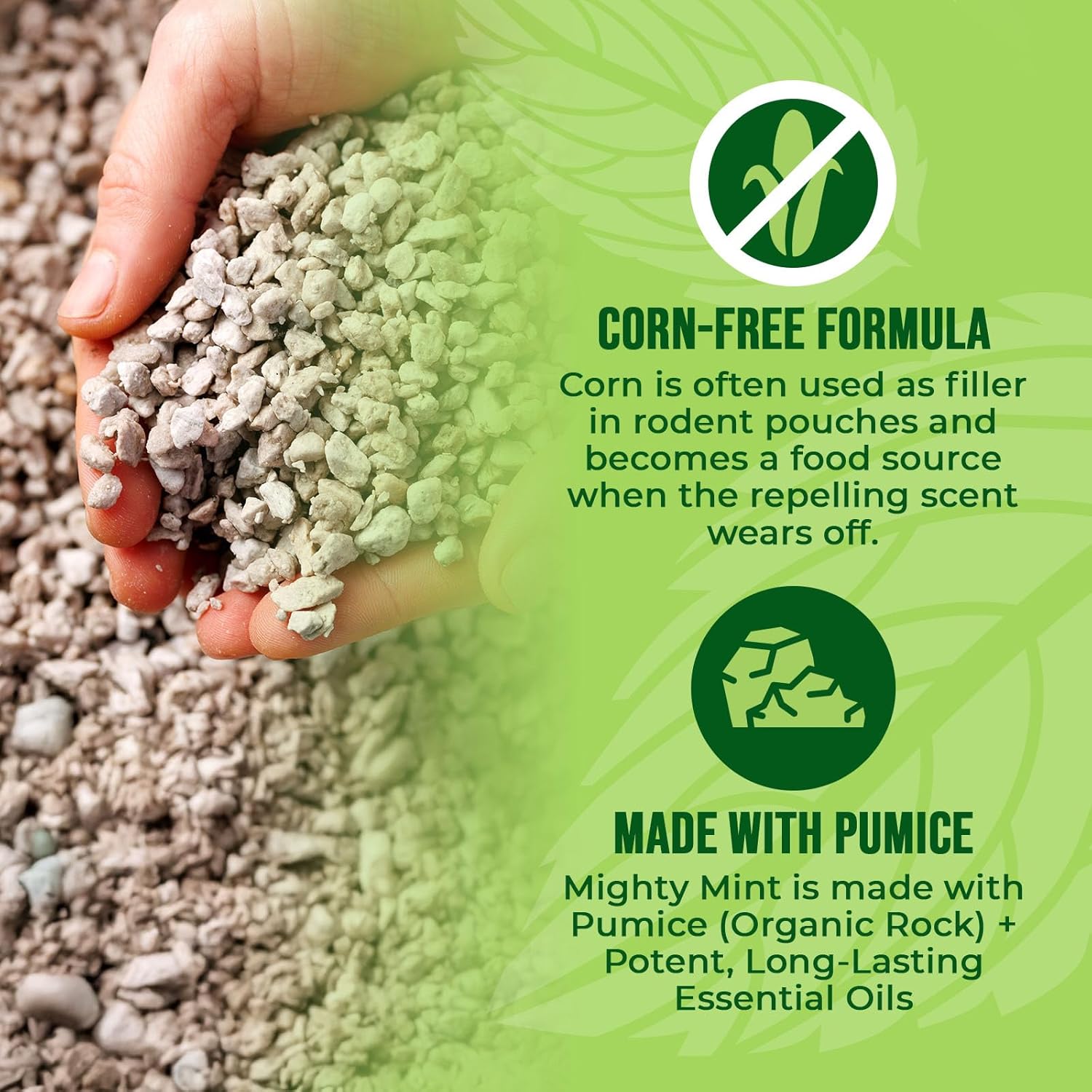 Mighty Mint Mouse Repellent Pouches - Natural Peppermint & Cinnamon Formula | Long-Lasting Rodent Deterrent - 12 Count
