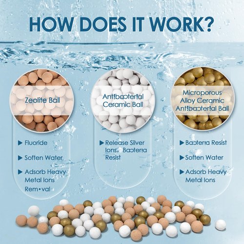 20x Humidifier Cleaner Compatible with Most Humidifiers Replacement for Ultrasonic Humidifier Demineralization Cartridge Tank Cleaning Fish Drop Ball Filter