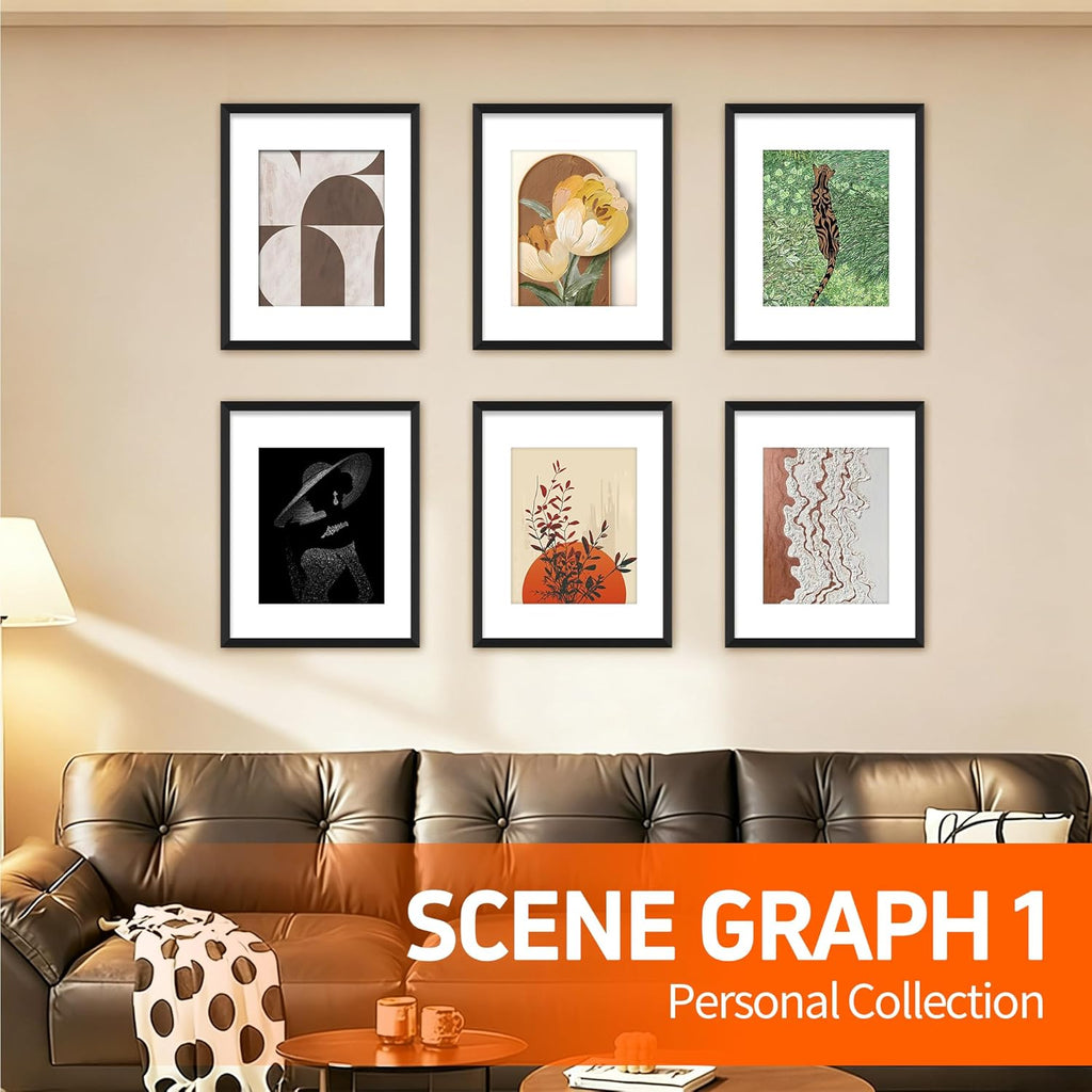 Regine Switzerland 11x14 Black Picture Frame - Versatile Display for 8x10 or 11x14 Photos | Wall/Tabletop Stand