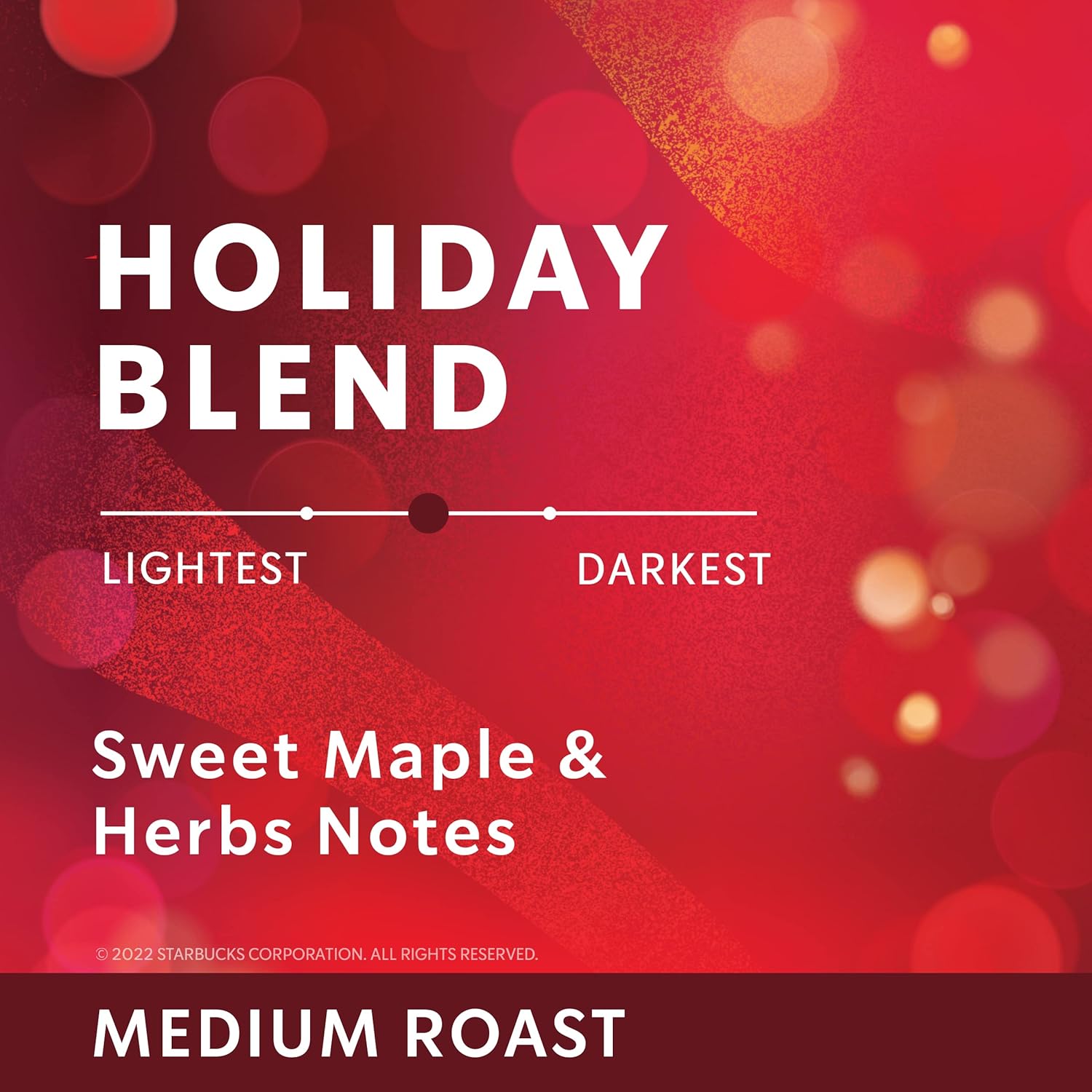 Starbucks Holiday Blend Ground Coffee - Soft & Layered Flavor | 10 oz Bag