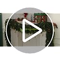 15FT Real Touch Cedar Christmas Garland with Separate String Lights - Green Moon