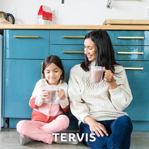 Tervis Made in USA Double Walled Dainty Floral Mother's Day Insulated Tumbler Cup Keeps Drinks Cold & Hot, 16oz Mug, Grandma