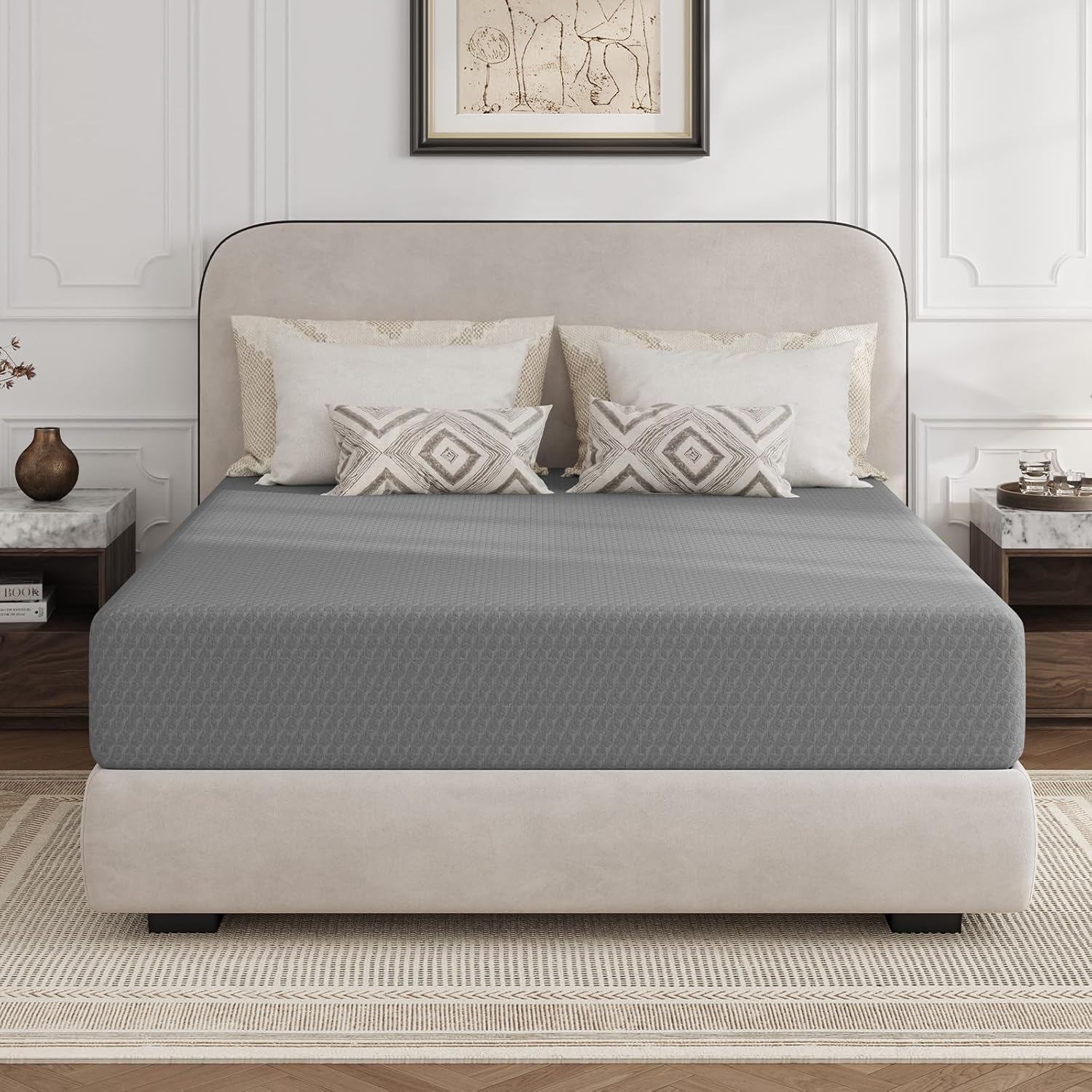 Novilla Queen Mattress - 12 Inch Memory Foam for Cool Sleep & Pressure Relief | CertiPUR-US Certified