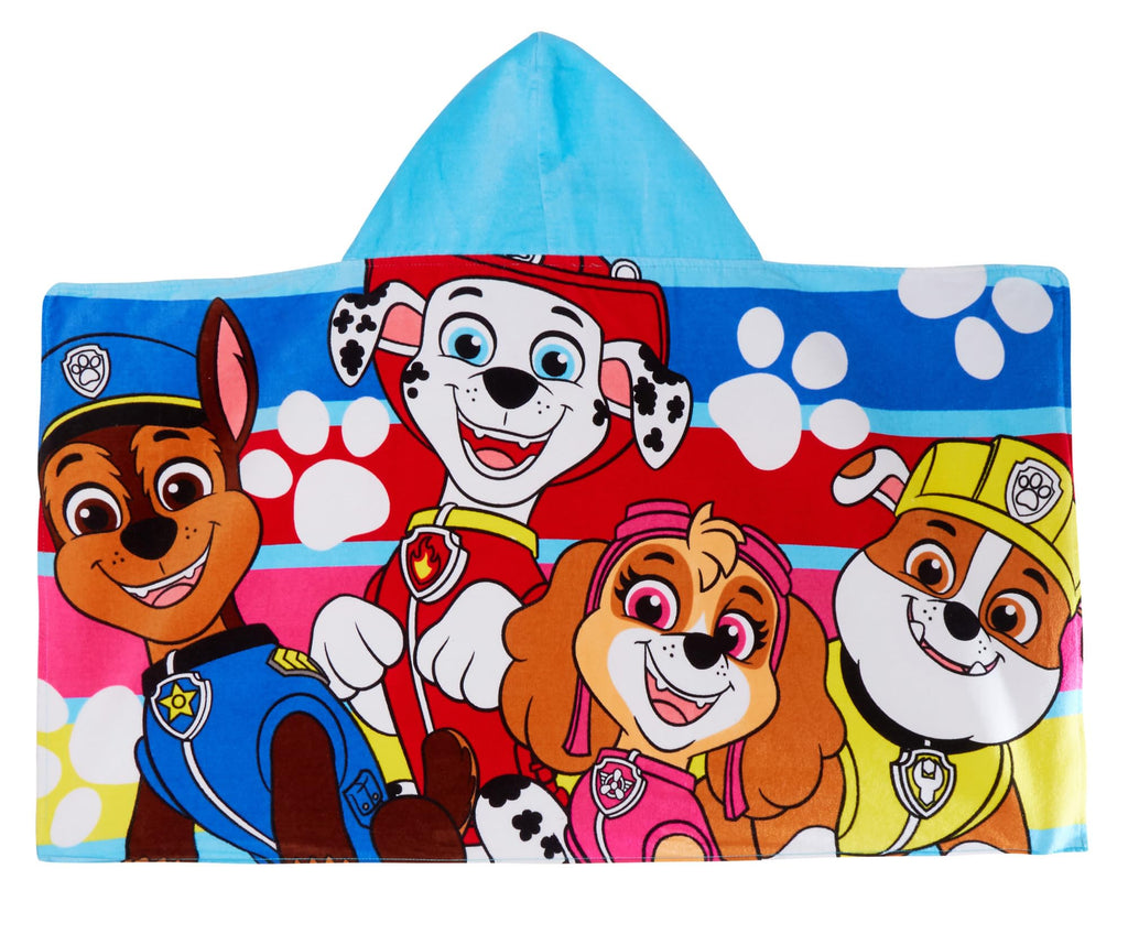 Paw Patrol Hooded Towel 100% Cotton Skye Chase Poncho Kids Beach Towel Boys Bath Towel Girls Swimming Wrap Changing Robe