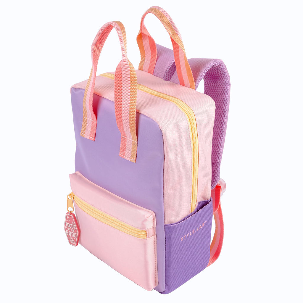 Fashion Angels Style.Lab Backpack for Kids, Mini Travel Bookbag with Cute & Stylish Retro Design, Ideal for Girls & Boys in School