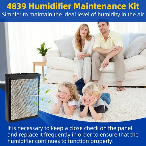 Ximoon 4839 Humidifier Maintenance Kit Fit for Aprilaire 600 Series Parts - 35 Water Panel Filter Replacement for AprilAire Whole House Humidifier 600, 600A, 600M