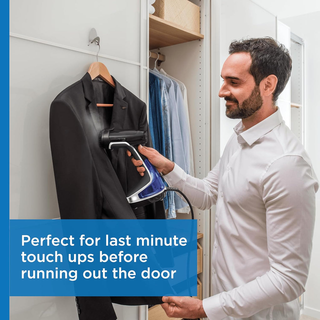 Rowenta Hand Steamer - X-Cel Handheld Clothes Steamer with 25-Second Heat-Up | 1875W Power, Long Cord