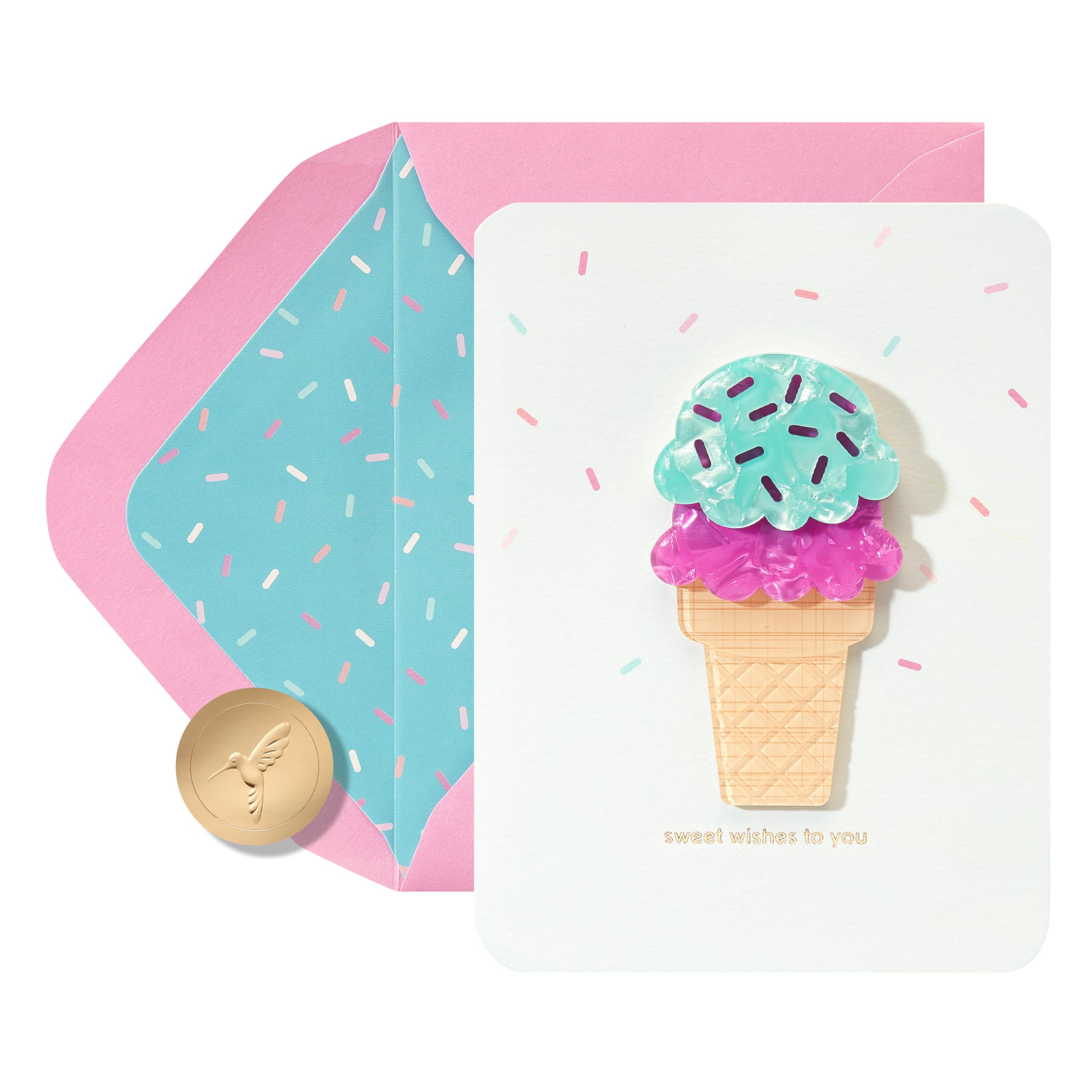 Papyrus Birthday Card (Double Scoop)