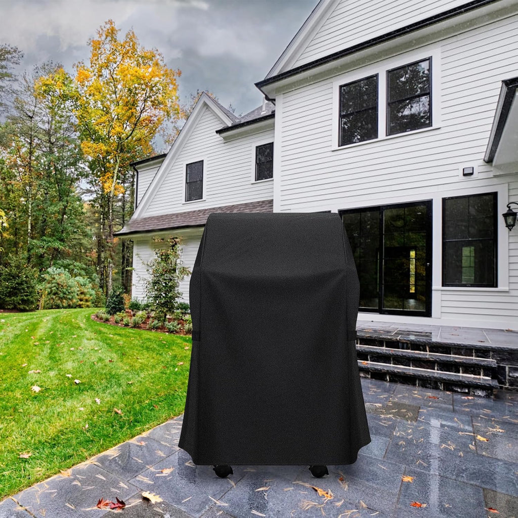 Weber 30-Inch Grill Cover - Heavy Duty 600D Waterproof BBQ Protection | Weather & UV Resistant